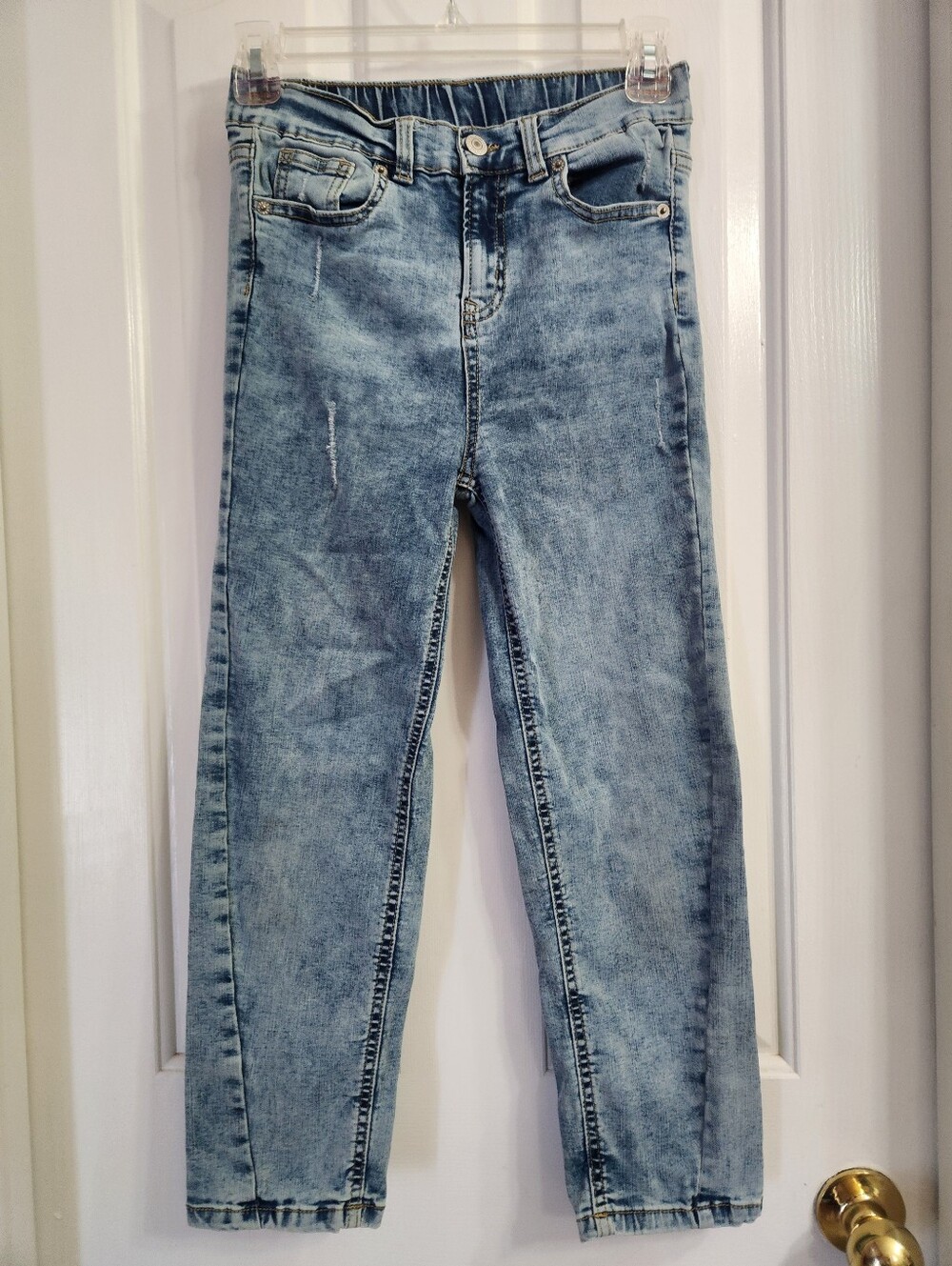 Thereabouts kids' acid wash denim jeans.